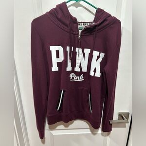 Victoria's Secret PINK Burgundy Hoodie